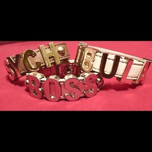 🖤BCBGeneration Affirmation Leather Bracelets🖤